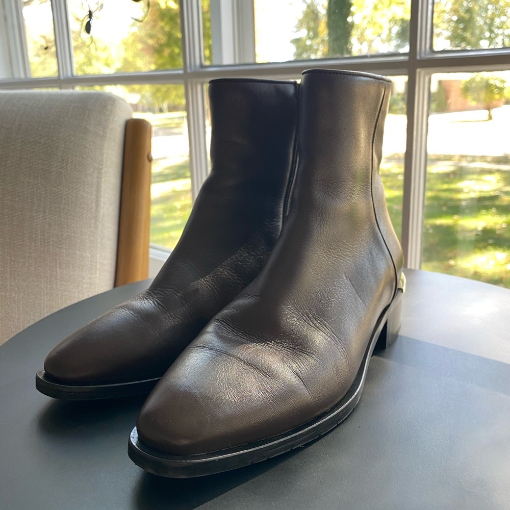 Aquatalia Fin Leather Bootie